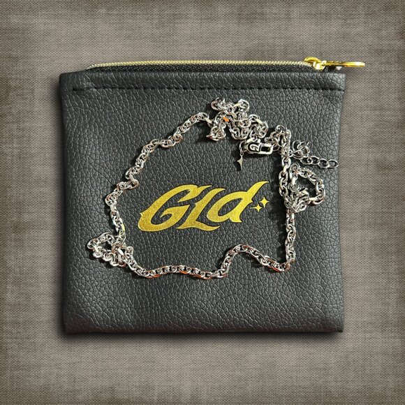 White Gold GLD Box Chain Necklace 20" Can Be Adjusted to 22" NWT - Picture 3 of 8